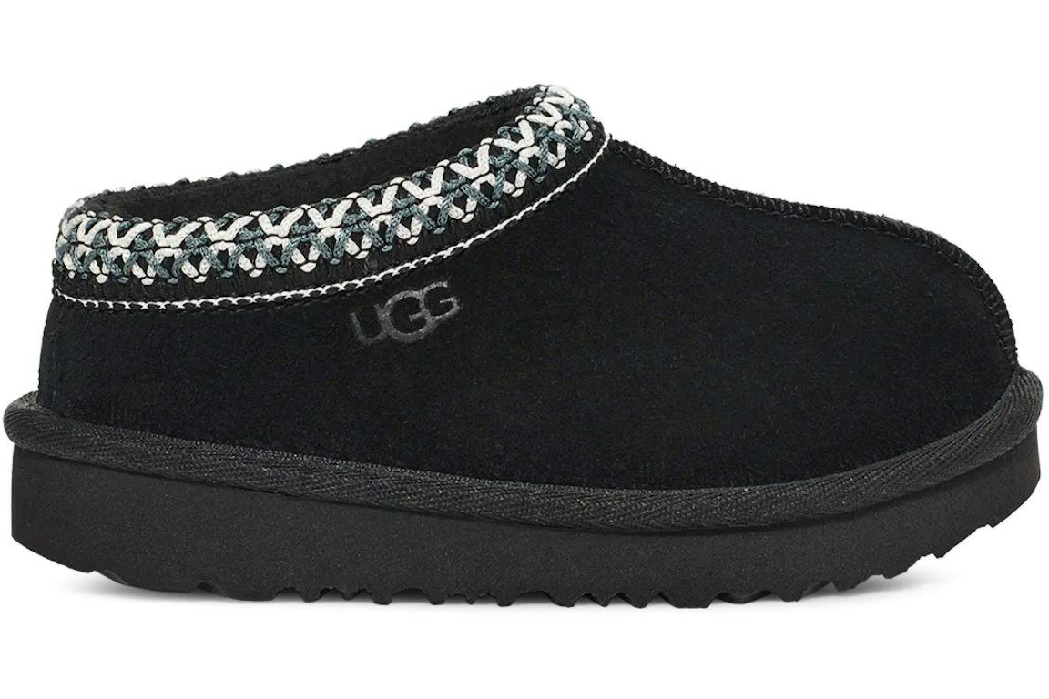 UGG Tasman II Slipper - Black (Toddler)